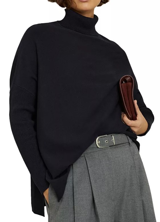 REISS Sophia Roll Neck Jumper $125