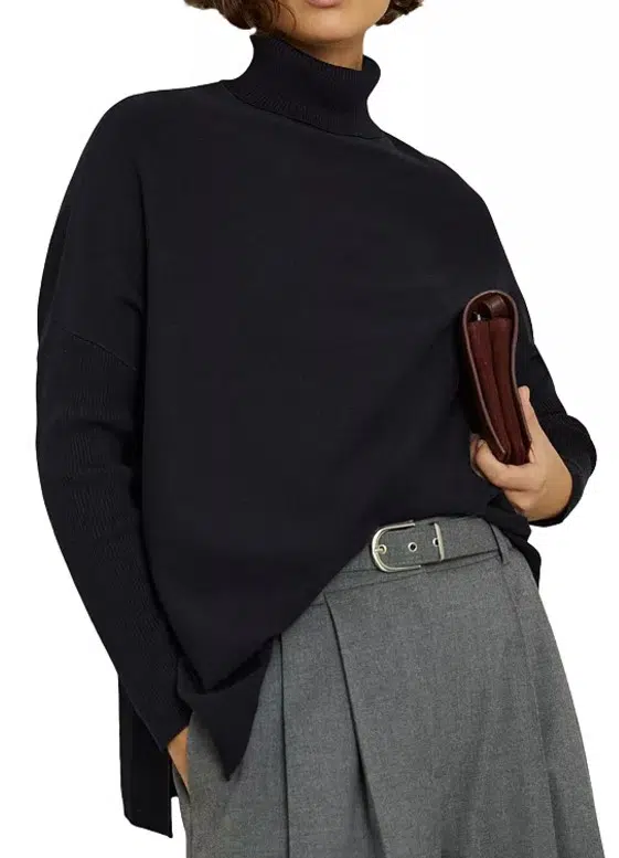 REISS Sophia Roll Neck Jumper $125