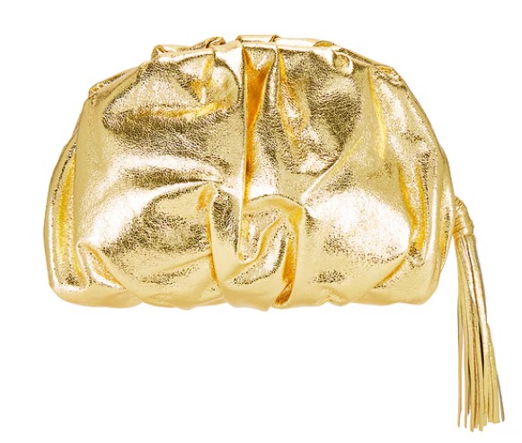 Rebecca Minkoff Ruched Clutch, $128