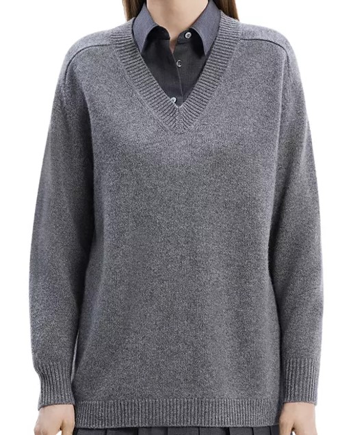 Theory Karenia Wool Cashmere V Neck Sweater $237 (was $395)