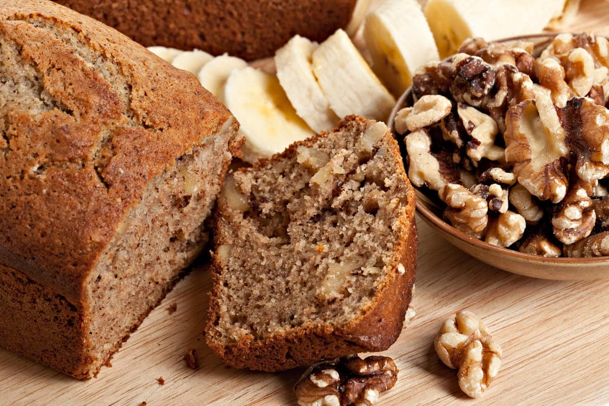 banana walnut bread