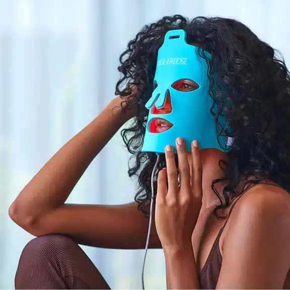 higherdose red light face mask