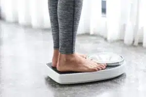 scale or weight loss