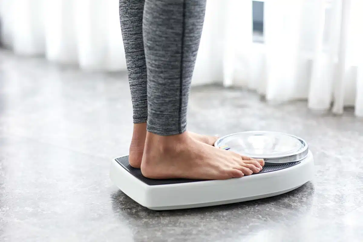 scale or weight loss