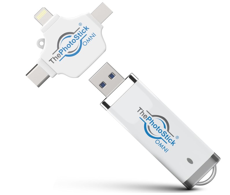 PhotoStick® Omni 64GB - Secure Photo & Video Backup and Transfer $72.99