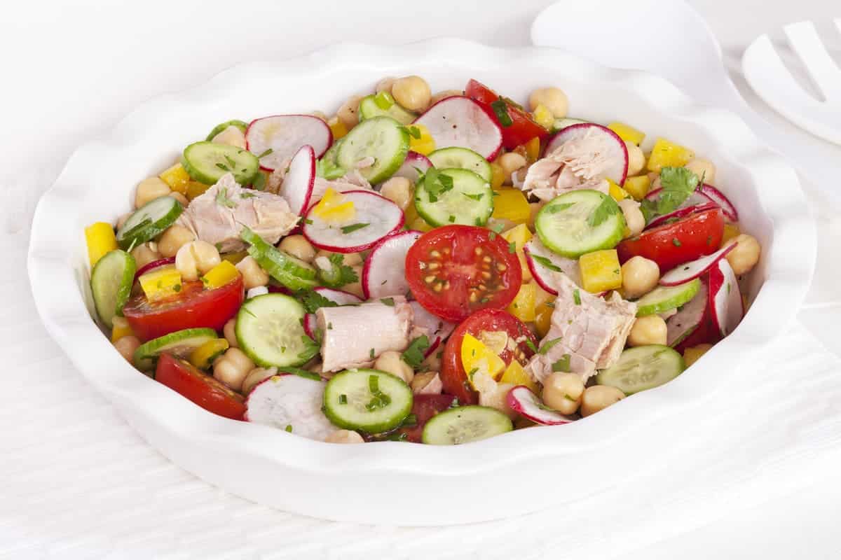 Chickpea and Tuna Salad