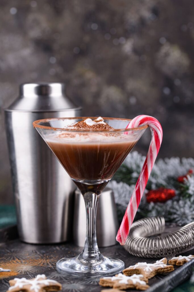 Chocolate Peppermint Espresso Martini