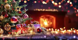 Merry Christmas scene