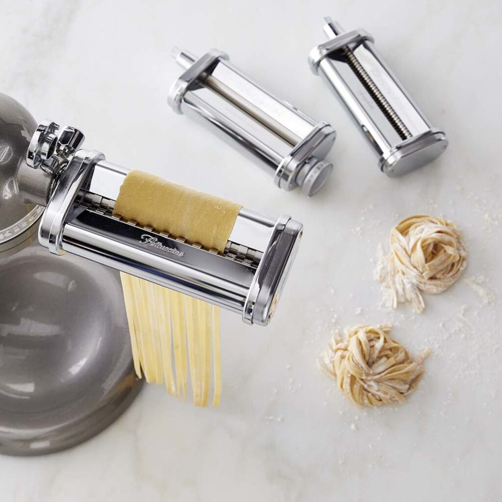 KitchenAid 3-Piece Pasta Roller & Cutter Attachment Set 