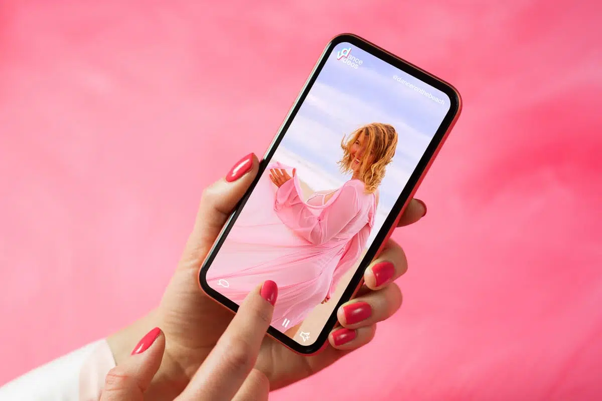 Scrolling TikTok Videos