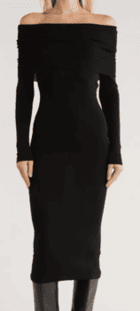 WAYF Off the Shoulder Long Sleeve Sweater Dress (3 colors) $59.97 (was $108.00)