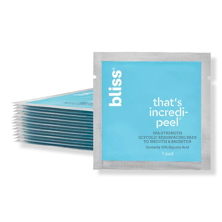 Bliss That's Incredi-Peel Spa-Strength Glycolic Resurfacing Pads