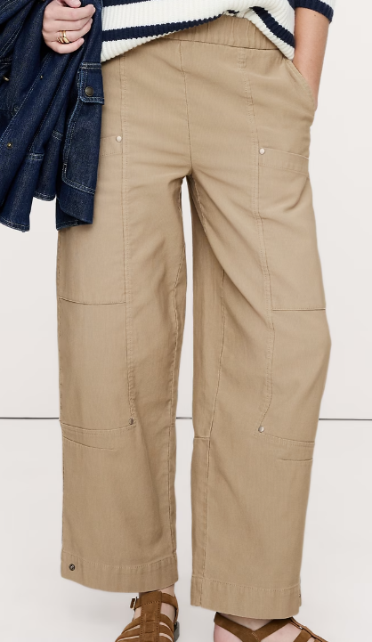 Banana Republic Wide-Leg Bedford Corduroy Pull-On Pant (2 colors) $105 (was $150)