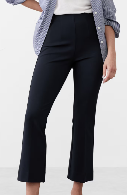 Bootcut Cropped Ponte Pull-On Pant (4 colors) $40.97