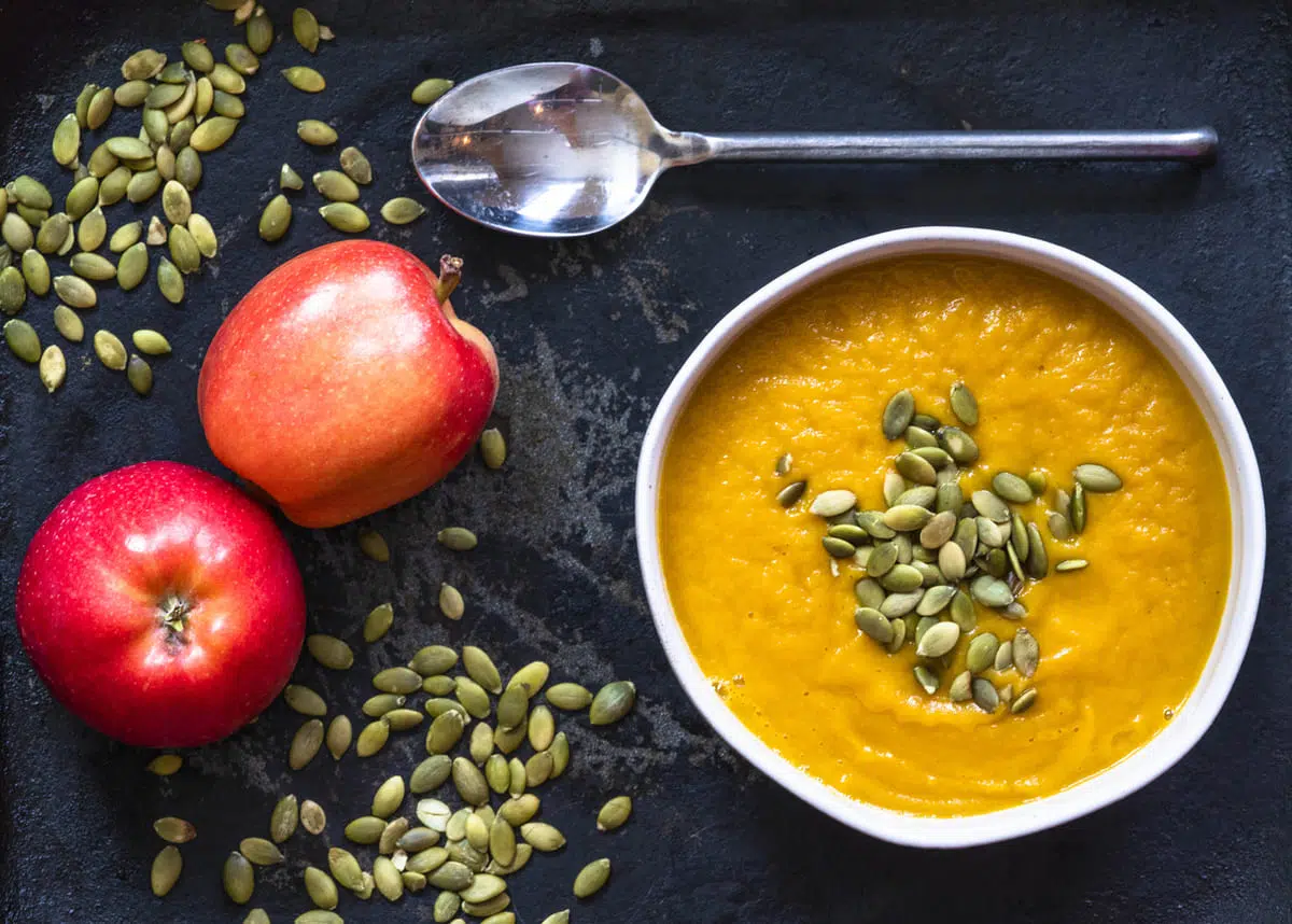 Butternut Squash and Apple Soup