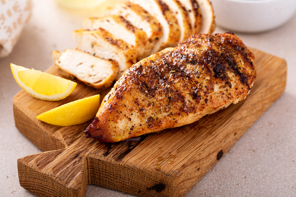 Grilled Lemon Herb Chicken Breast
