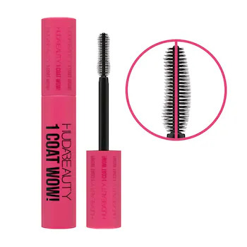Huda Beauty 1 Coat Wow Extra Volumizing and Lifting Mascara best mascaras