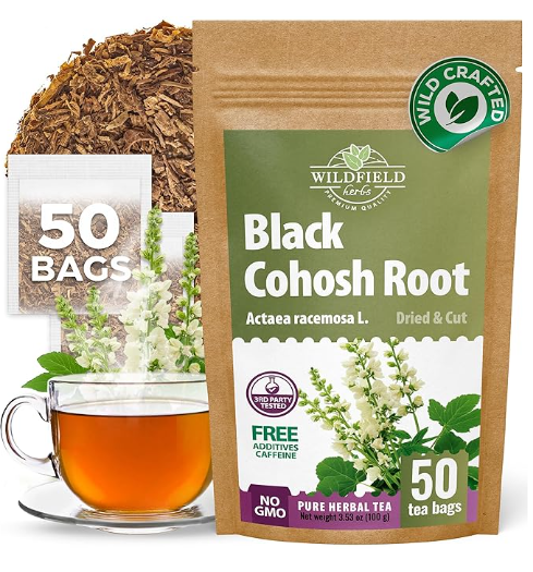 Black Cohosh Root Herbal Tea, $17.99
