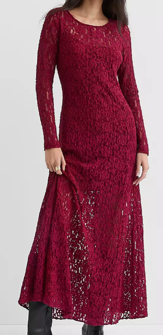 Loft Lace Maxi Dress