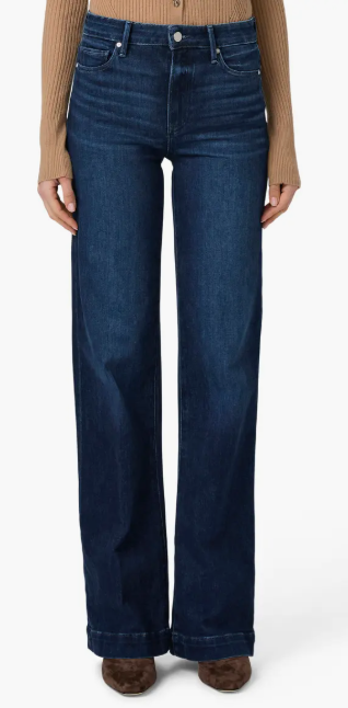 Paige Leenah High Waist Wide Leg Jeans, $259