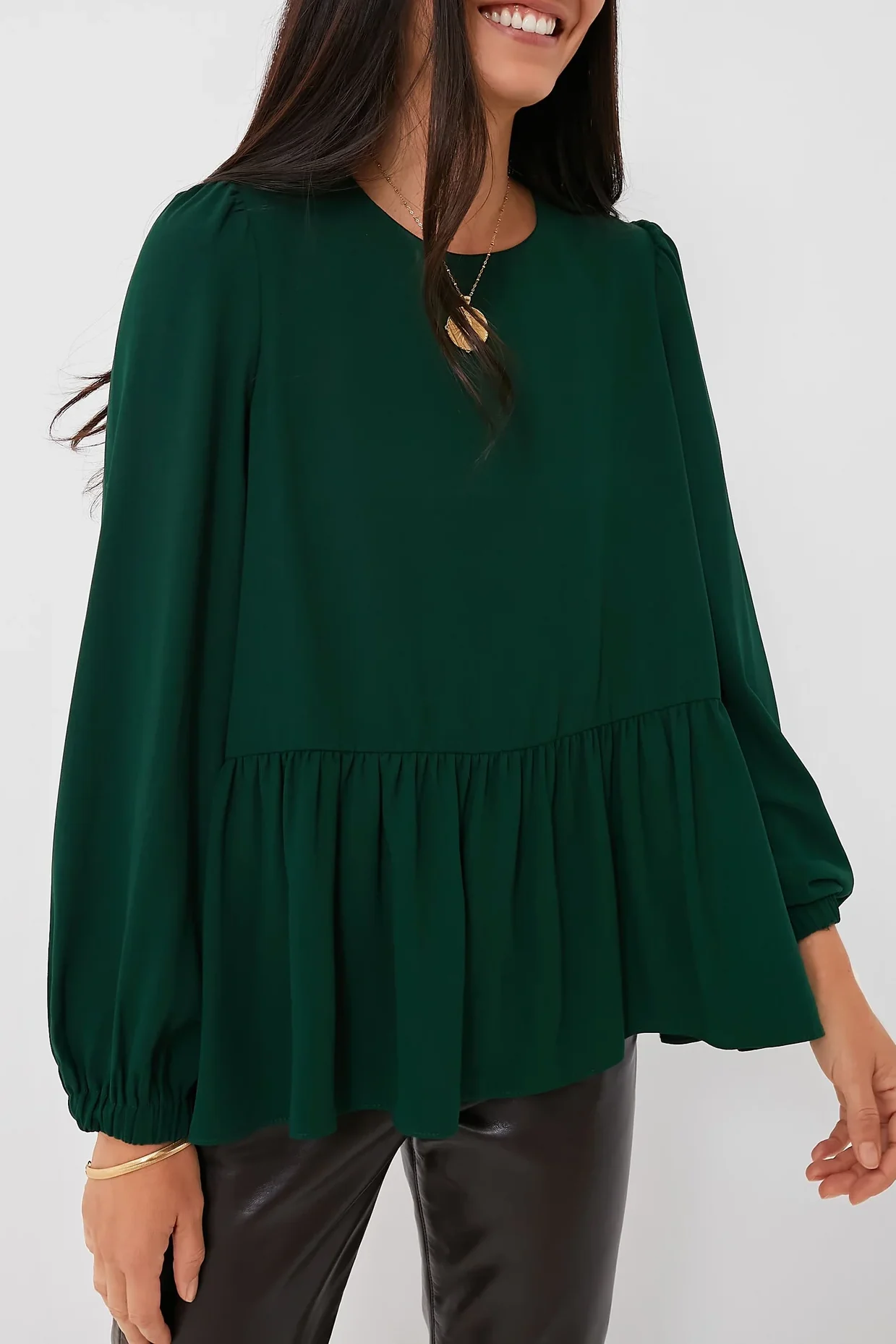 Pomander Place Carlota Peplum Blouse