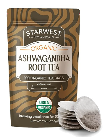 Starwest Botanicals Organic Ashwagandha Tea