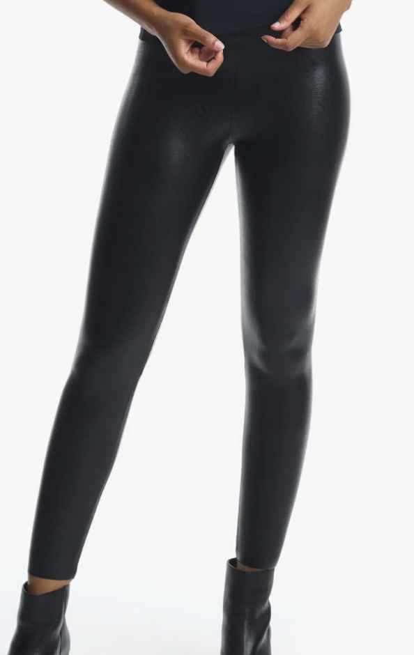 Commando Control Top Faux Leather Leggings