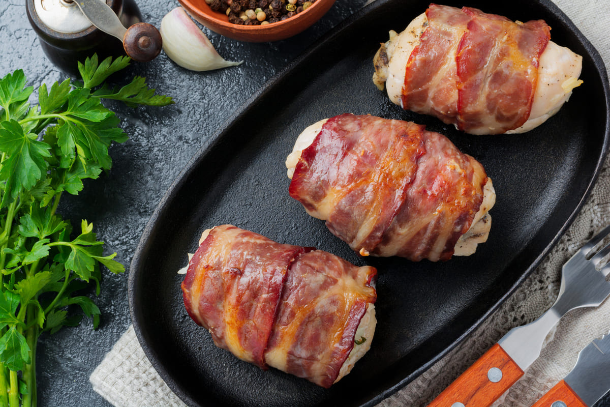 Avocado and Bacon Stuffed Chicken Breast