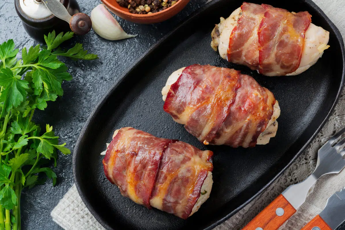 Avocado and Bacon Stuffed Chicken Breast
