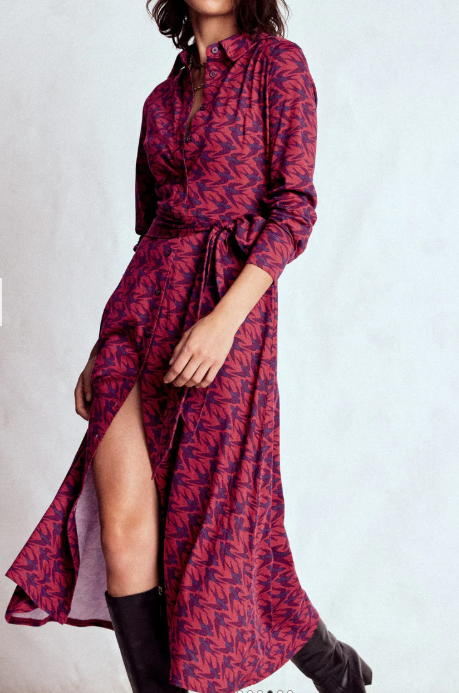 Boden Marcia Jersey Shirt Dress (6 colors) $169