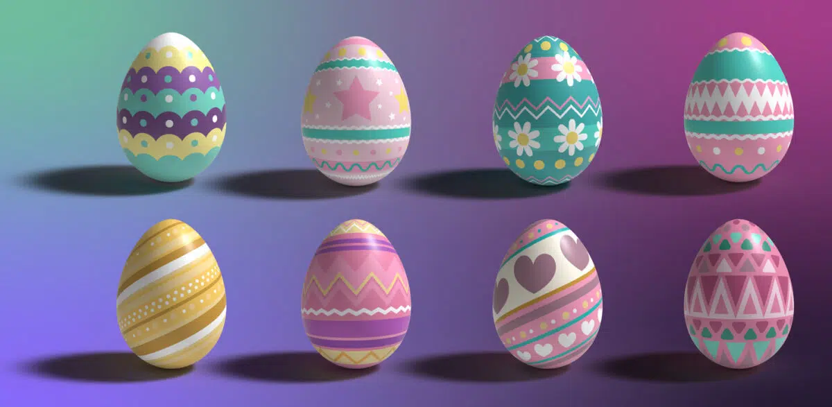 Easter eggs