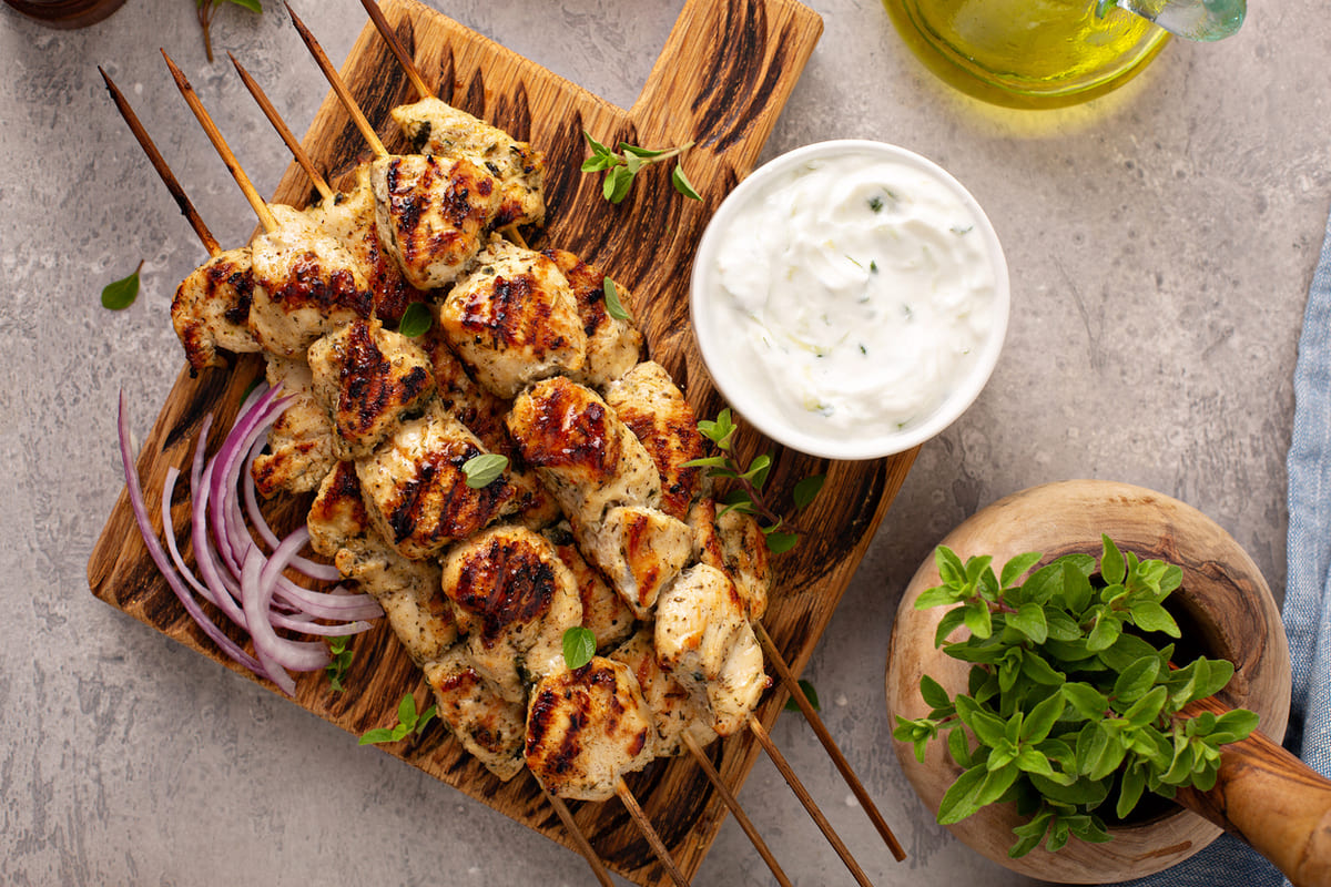 Greek Chicken Souvlaki