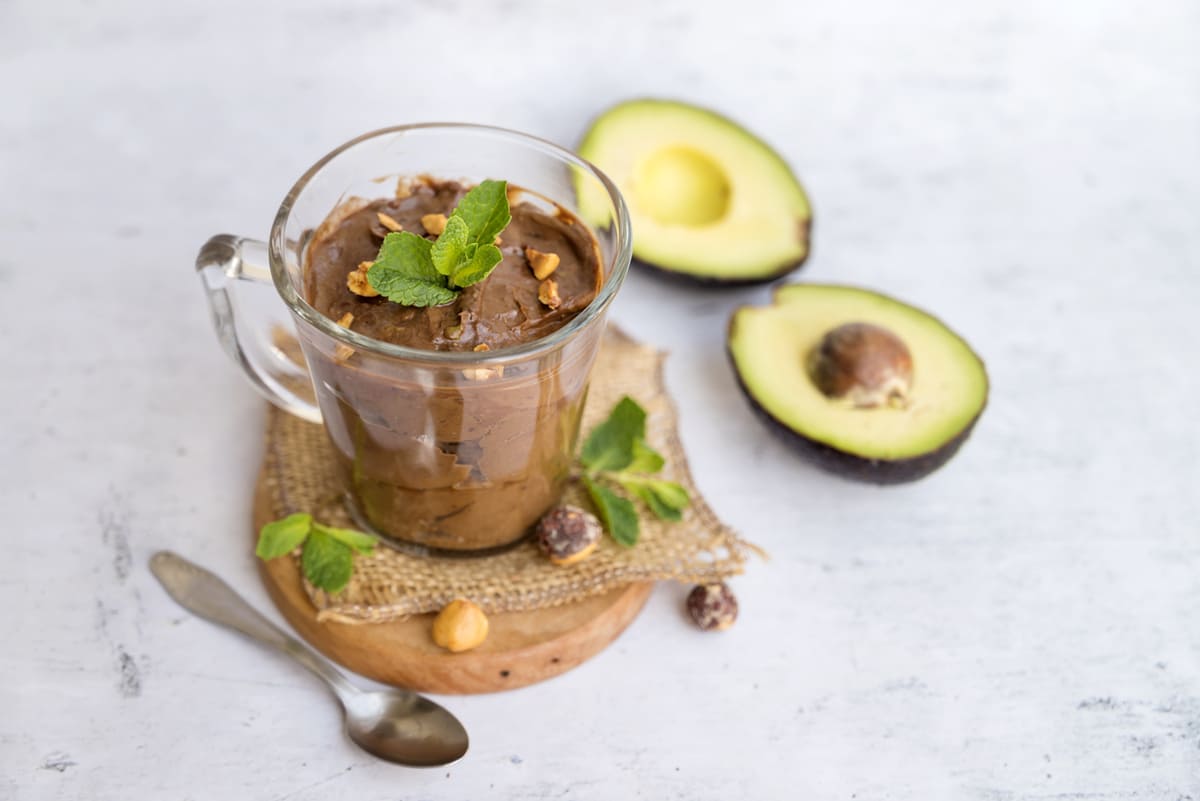 Keto Chocolate Avocado Mousse