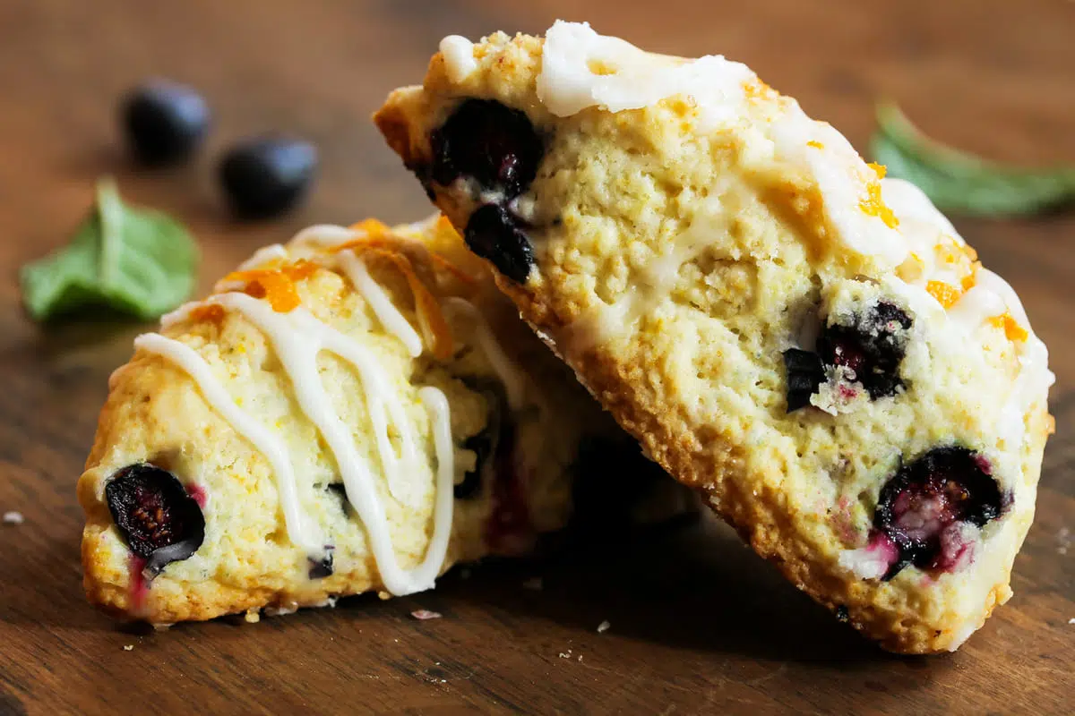 Lemon Blueberry Scones