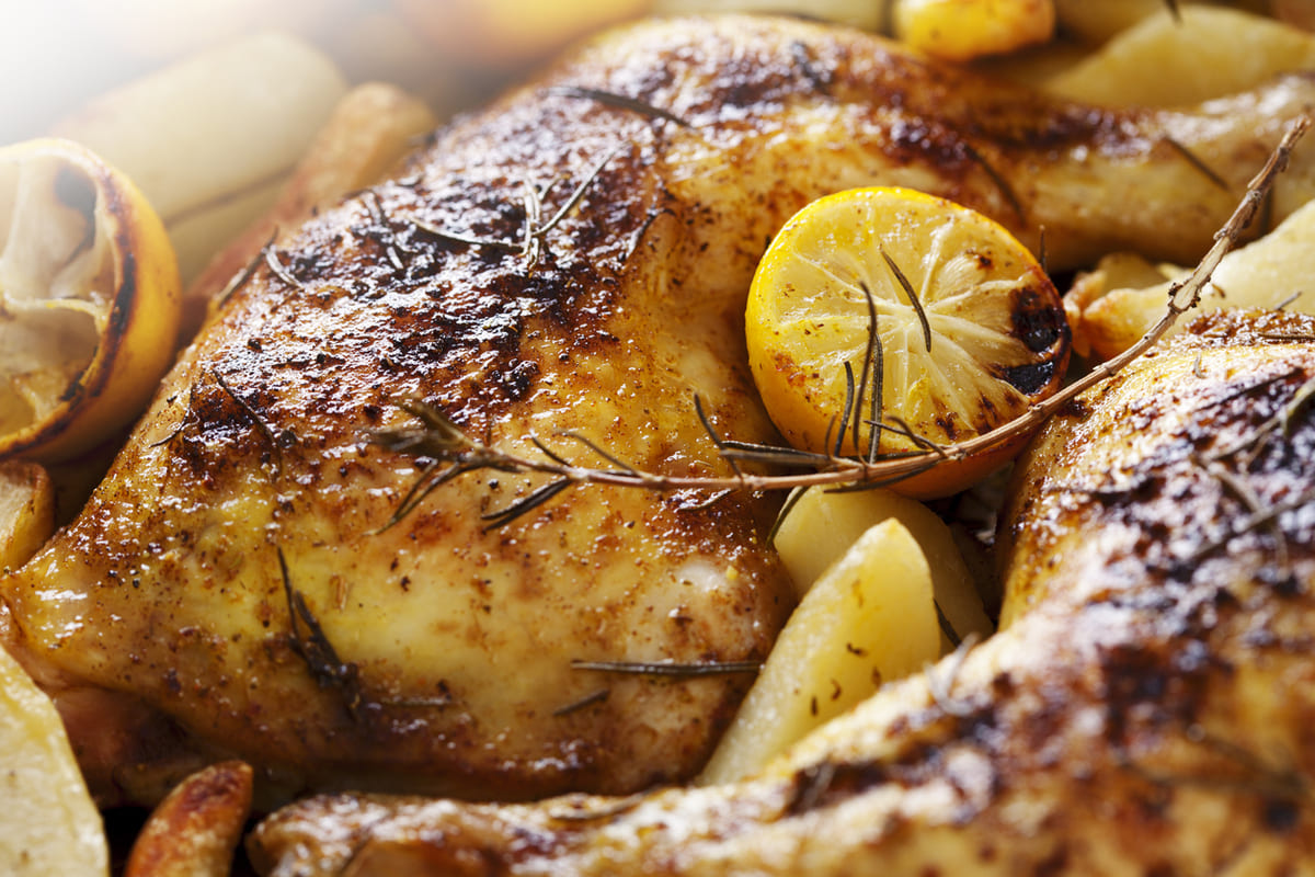 Lemon Herb Roasted Chicken