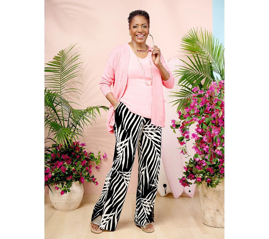 QVC pants and blouse