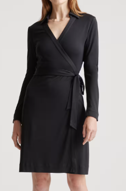 Quince 100% Silk Jersey Mini Wrap Dress (4 colors) $139.90 (was $232)