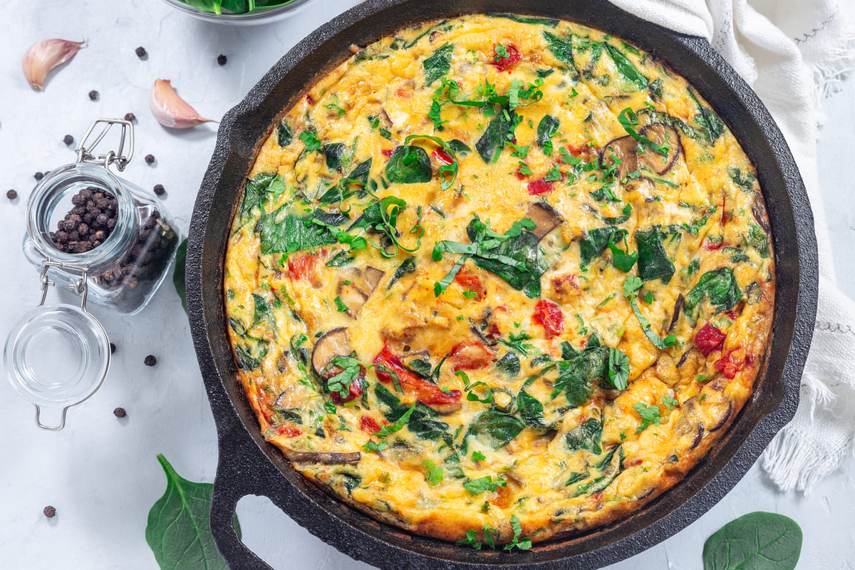 Spring Vegetable Frittata