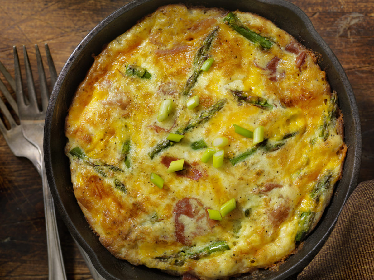 Spring Vegetable Quiche