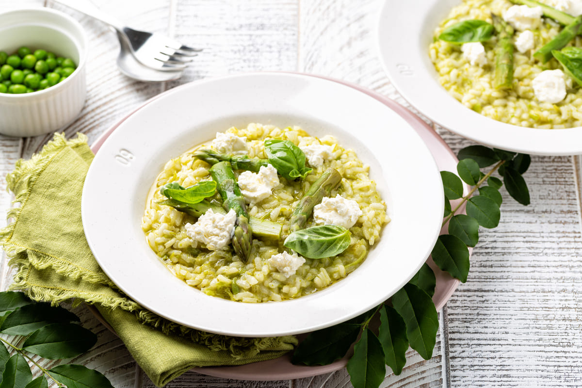Spring Vegetable Risotto