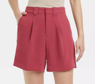 Target Women’s Signature Crepe Bermuda Shorts - A New Day (4 colors) $25.00)
