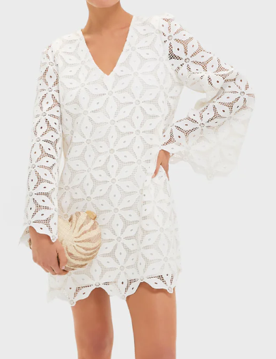 Tuckernuck White Floral Lace Camilla Dress $99 (was 248)