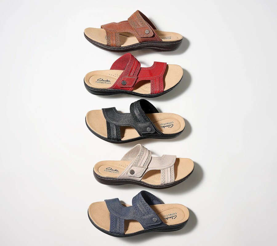 QVC clarks sandals