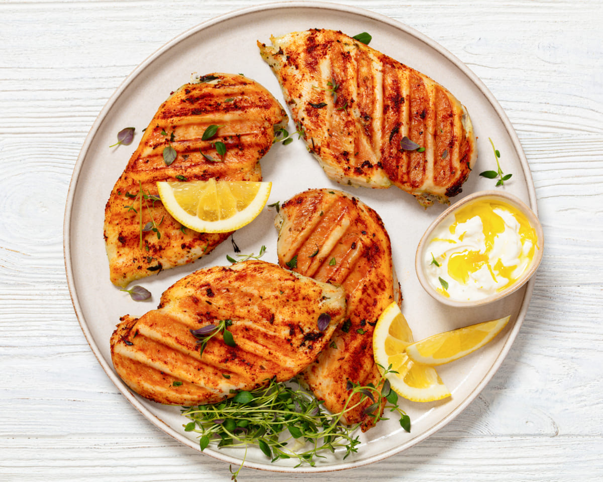 Grilled Lemon Herb Chicken