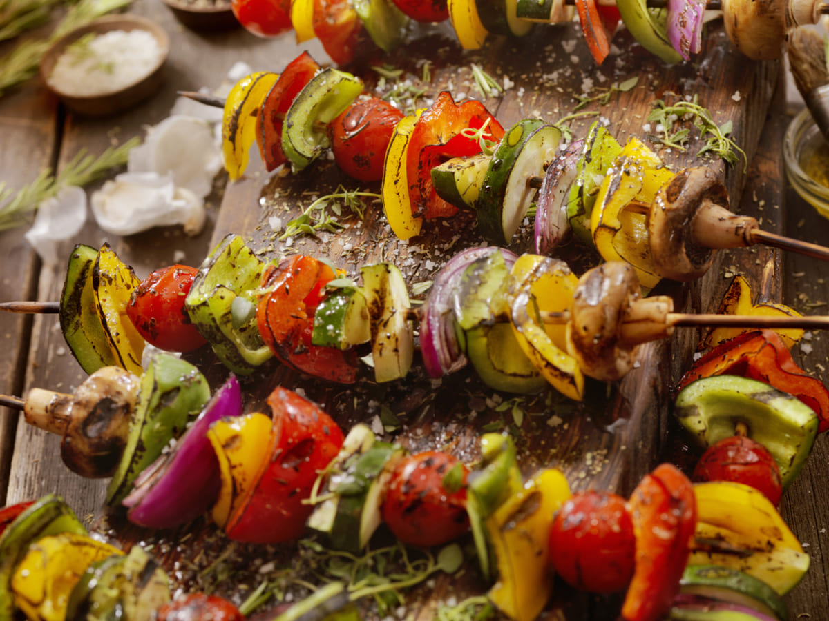 Grilled Vegetable Skewers