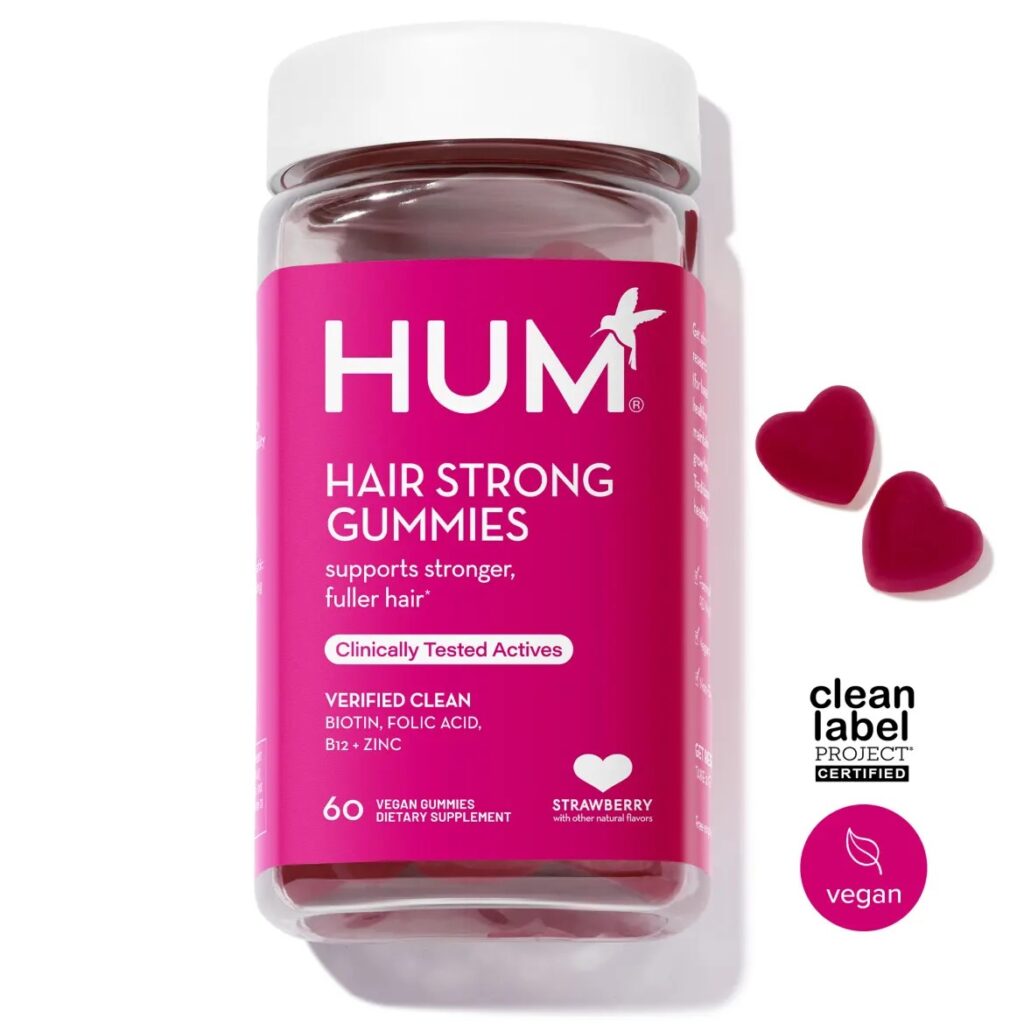 HUM Hair Strong Gummies