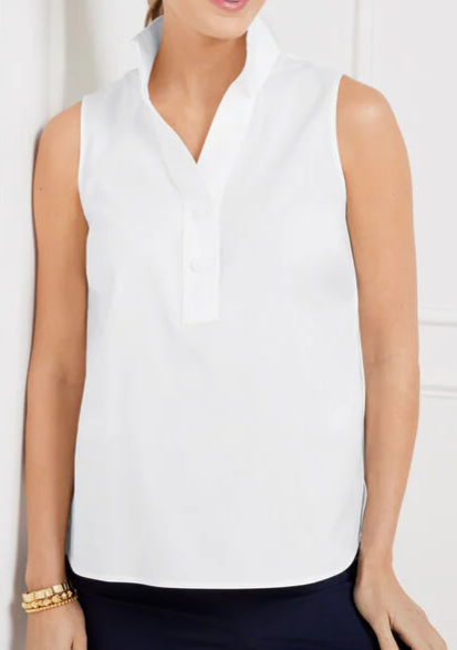 Talbots Sleeveless Non-Iron Popover $79.50