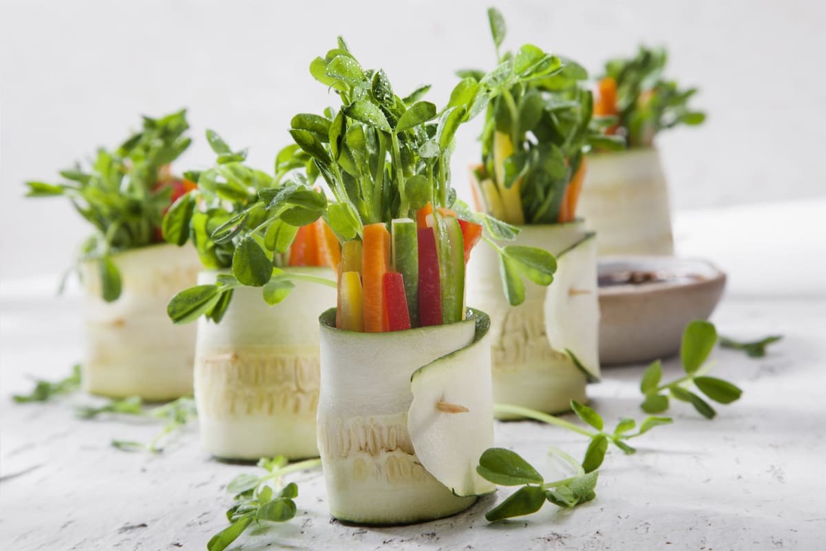 Avocado Cucumber Rolls