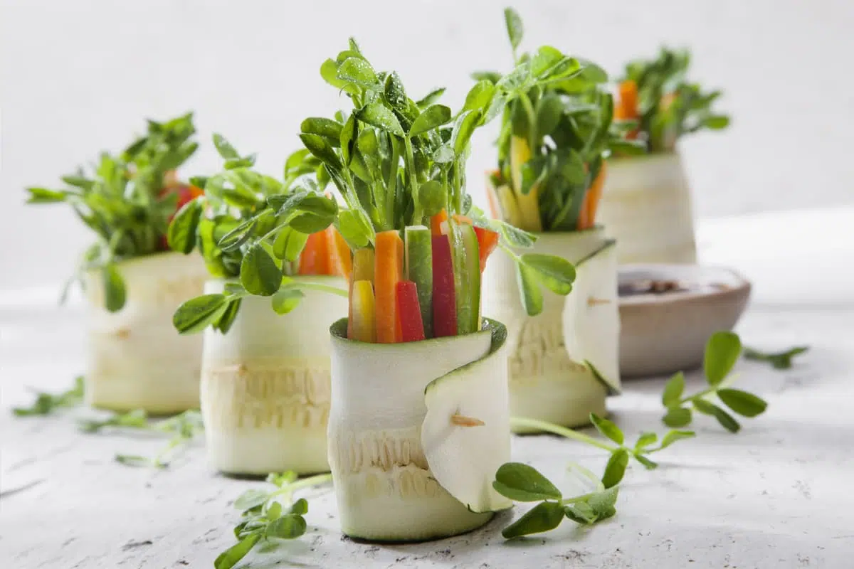 Avocado Cucumber Rolls