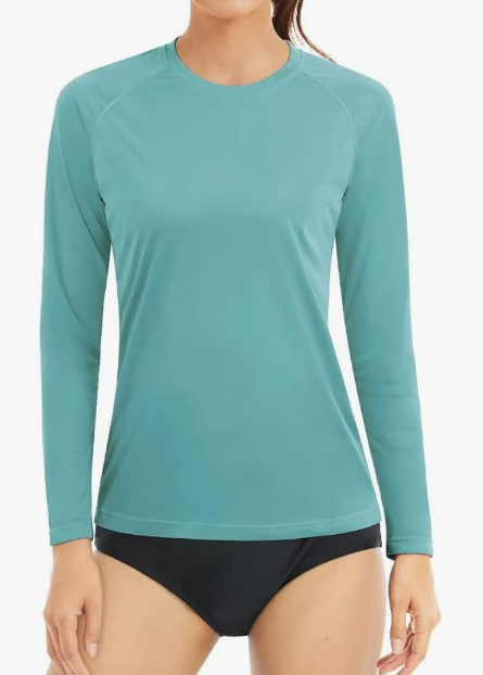 Boladeci UPF 50+ UV Protection Rash Guard Long Sleeve Shirts (31 colors), $19.99